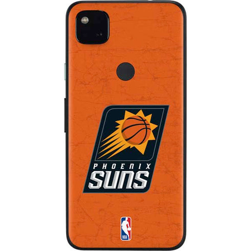 NBA Phoenix Suns Distressed Google Pixel 4a Skin